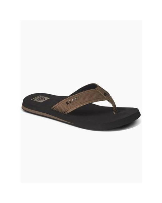 Reef Black Tan The Layback Sandals for men