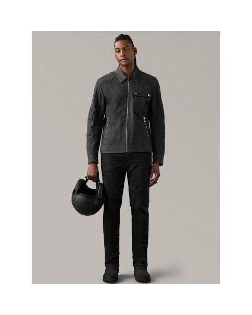 Belstaff Black Outrider Motorcycle Jacket for men