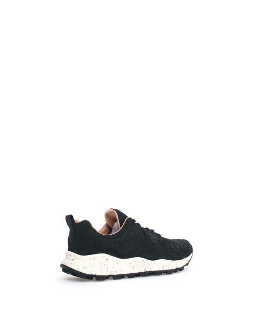 Flower Mountain Black Yamano Trainer for men