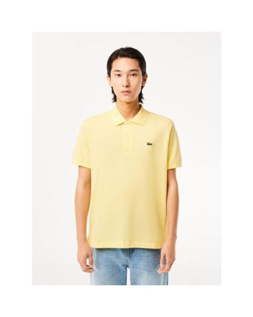 Lacoste Yellow L1212 Polo Shirt for men