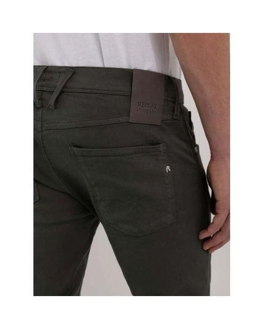 Replay Gray Military Anbass Jean for men