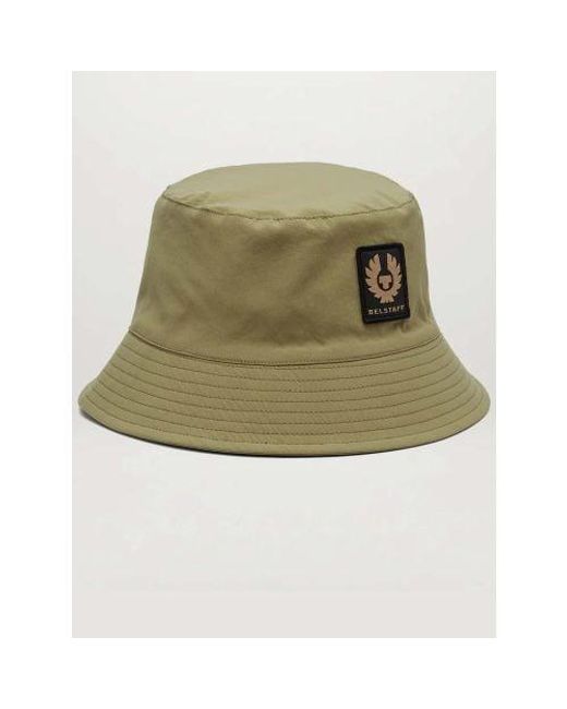 Belstaff Green Aloe Castmaster Bucket Hat for men