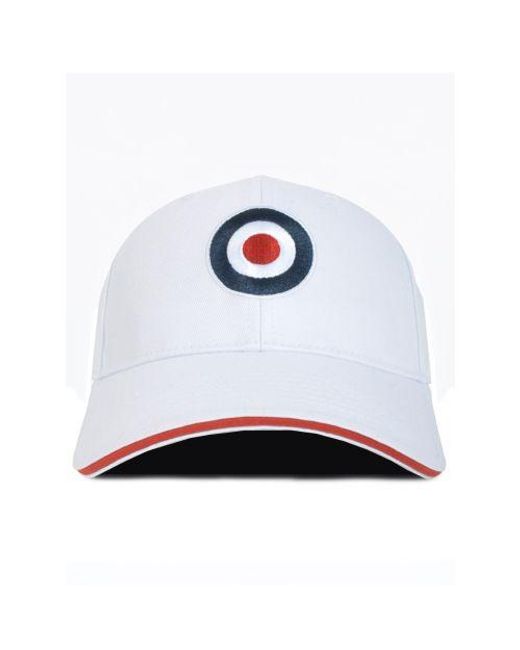 Lambretta White Target Cap for men