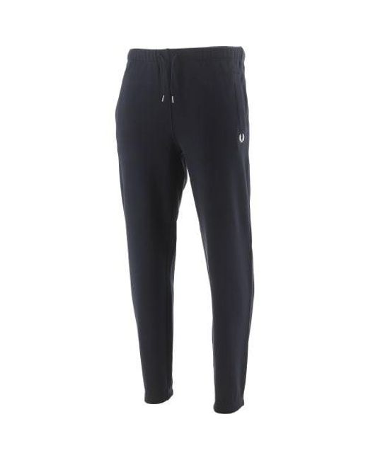 Fred Perry Blue Loopback Jogging Pant for men