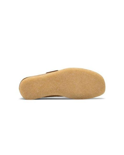 Clarks Natural Maple Godney Boat Shoe