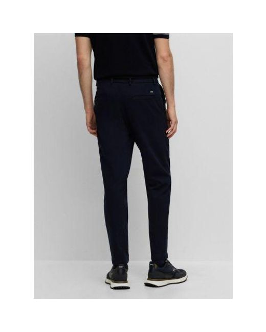 Boss Blue Dark Kane-L Straight Pant for men