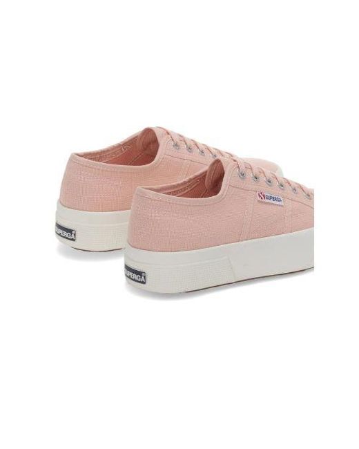 Superga Pink Blush 2740 Platform Sneaker