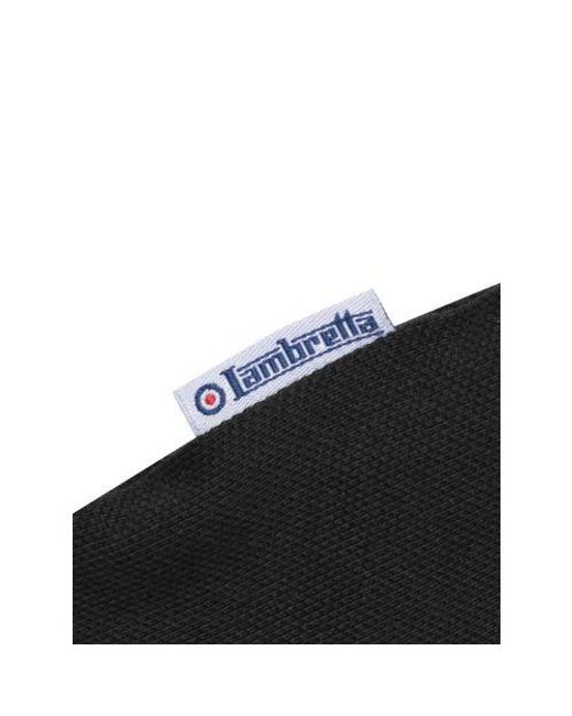 Lambretta Black Two Tone Ringer T-Shirt for men