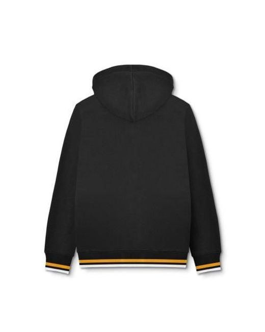 Lambretta Black Full Zip Hoodie for men