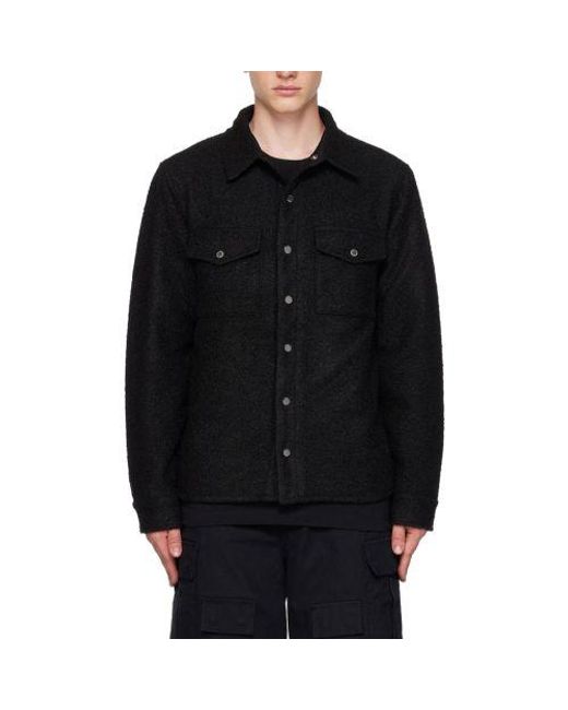 BBCICECREAM Black Outdoorsman Overshirt for men