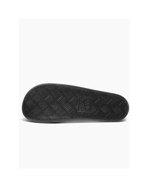Reef Black Cushion Tradewind Sandals for men