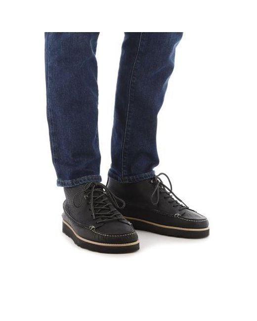 Yogi Footwear Black Fairfield Leather Eva Sole Boot for men