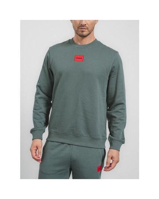 HUGO Green Dark Diragol212 Sweatshirt for men
