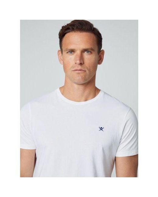 Hackett White Classic T-Shirt for men