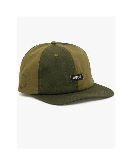 Deus Ex Machina Green Raskol Cap for men