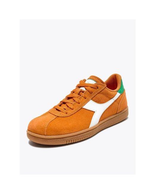 Diadora Orange Flame Tokyo Trainer