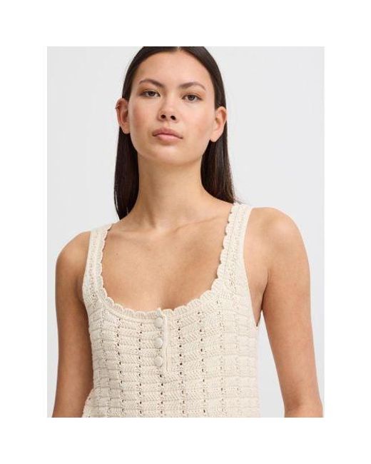 Ichi Natural Sandshell Dotties Top