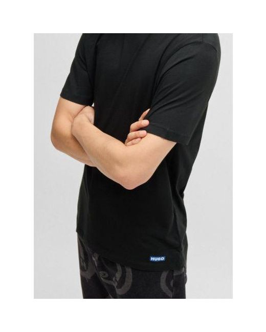 HUGO Black 3-Pack Blue3 T-Shirt for men