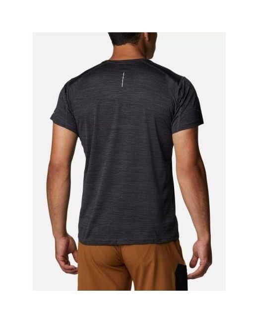 Columbia Black Heather Alpine Chill Zero T-Shirt for men