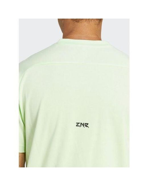 Adidas Green Semi Spark Z.N.E T-Shirt for men