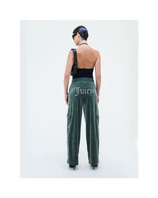Juicy Couture Green Thyme Audree Cargo Trouser