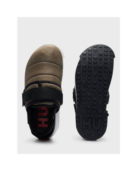 HUGO Black Open Delmar Sandal for men