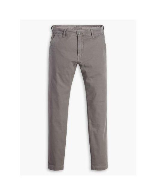 Levi's Gray Pewter Standard Taper Chino for men