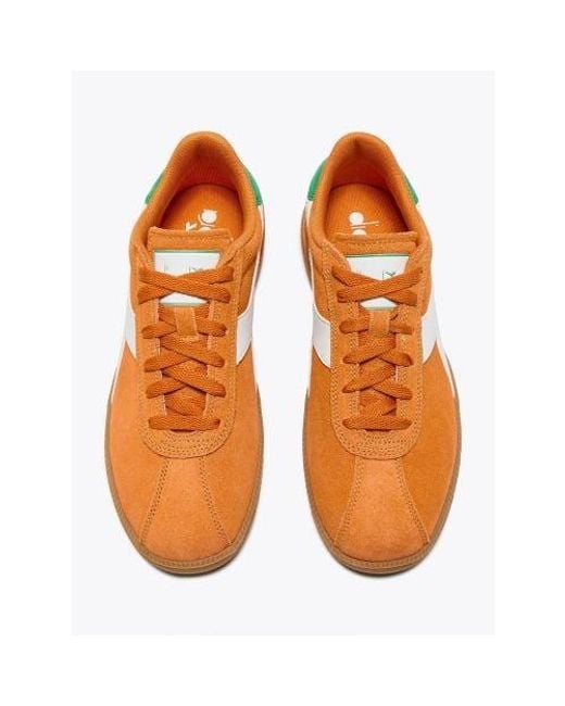 Diadora Orange Flame Tokyo Trainer