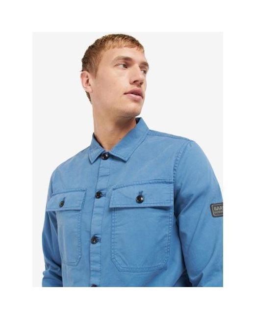 Barbour Blue Horizon Adey Overshirt for men