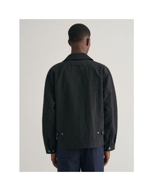Gant Black Bony Nylon Jacket for men