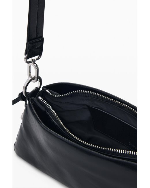Desigual Black Small Faux Leather Bag, Polyurethane
