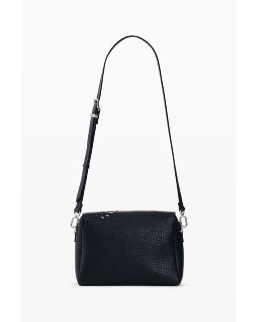 Desigual Black Small Butterfly Bag, Polyurethane