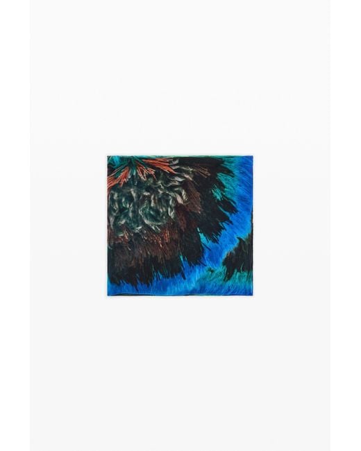 Desigual Blue Printed Lacroix Scarf