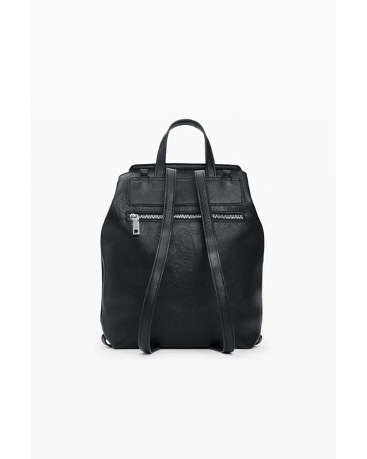 Desigual Black Medium Braided Backpack, Polyurethane