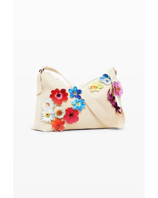 Desigual Multicolor Tyler Mcgillivary 3D Floral Bag