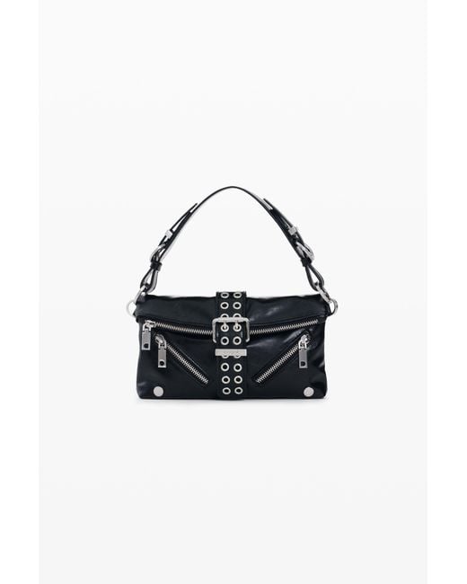 Desigual Blue Buckle Bag Leather Effect, Polyurethane