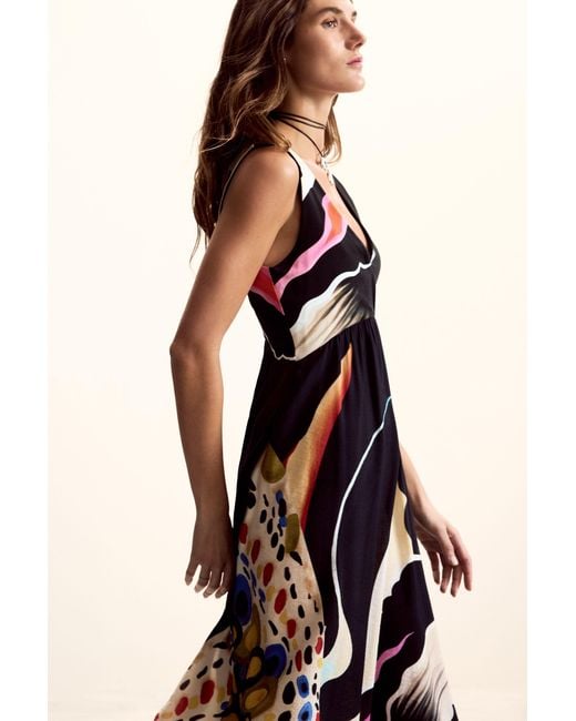 Desigual Natural Dress Designed By Mr. Christian Lacroix