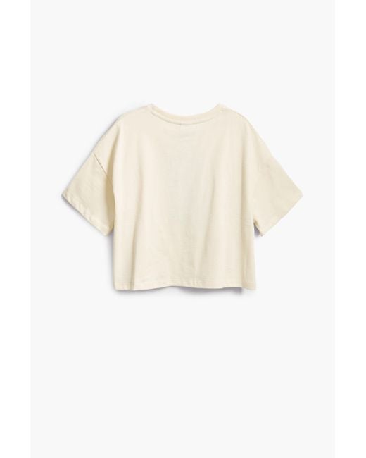 Desigual White Printed T-Shirt