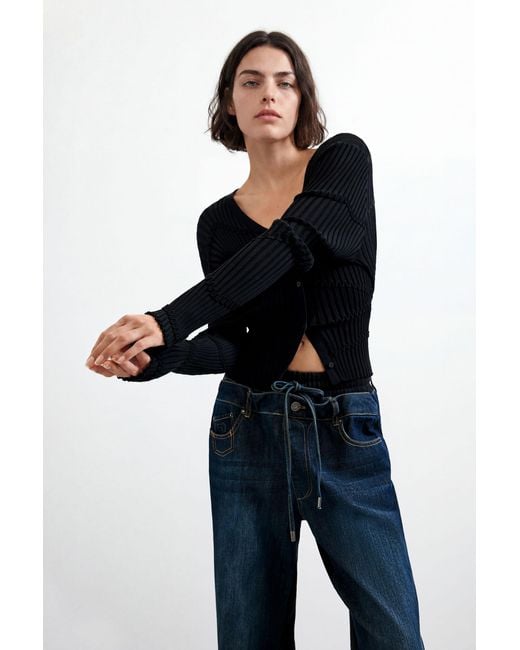 Desigual Blue Jogger Denim Trousers