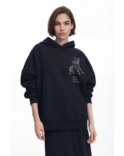 Desigual Blue Bambi Sweatshirt