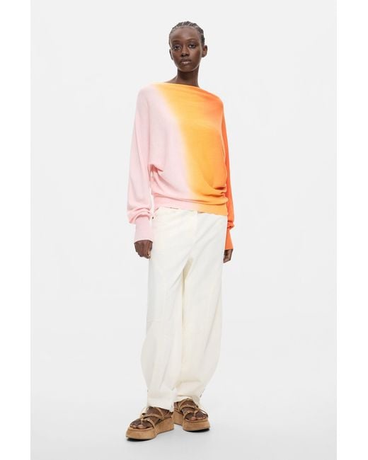 Desigual Orange Feinstrickpullover