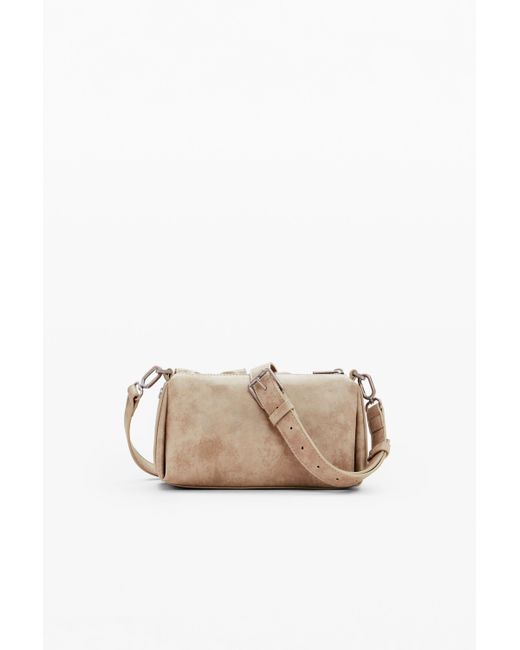 Desigual Natural Small Bag With Bow Pockets