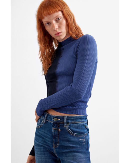 Desigual Blue Flare Jeans