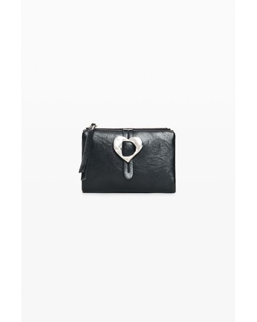 Desigual Black Medium Wallet, Polyurethane
