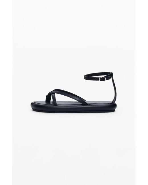 Desigual Blue Ankle Strap Flat Sandal