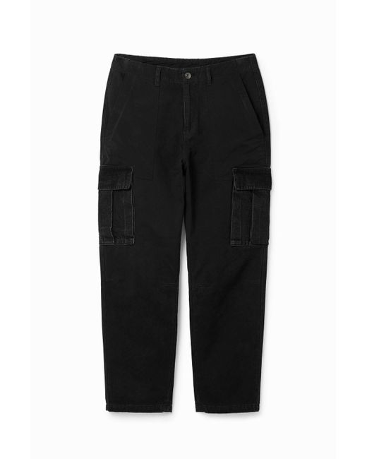 Desigual Cargohose Patch in Black für Herren