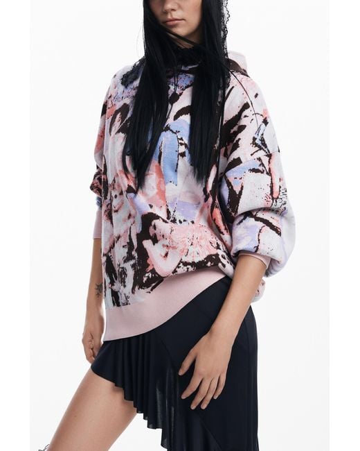 Desigual Multicolor María Escoté Victorian Sweatshirt