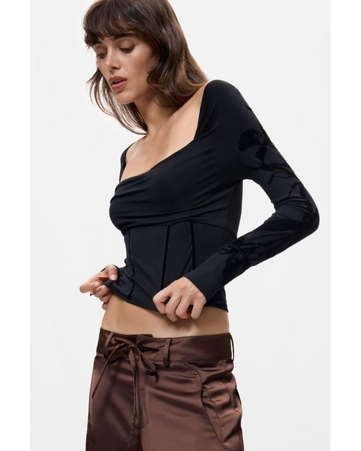 Desigual Brown Long Cargo Pants, Polyester