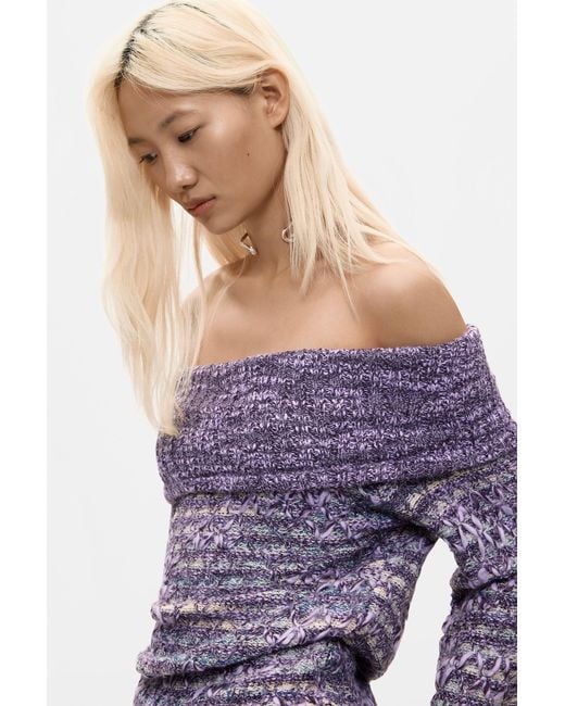 Desigual Blue Fine Knit Sweater