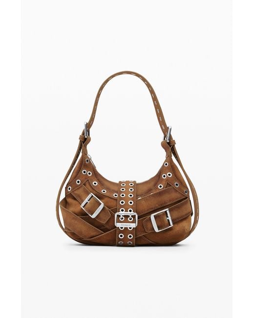 Desigual White Joy Leather Bag, Cow Leather
